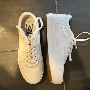 COPY - Platform White Vans